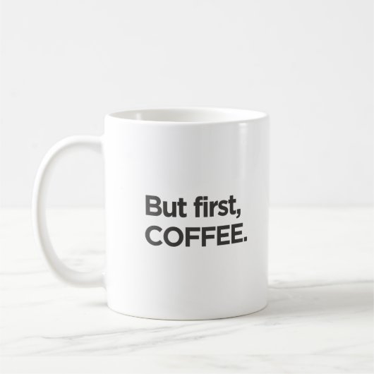 でもまずは コーヒーマグカップ (左)