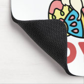 でもイースターの卵を染めたの マウスパッド (コーナー)