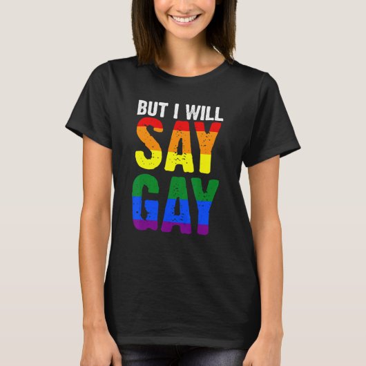 でもゲイLgbtq 1 Tシャツ (正面)