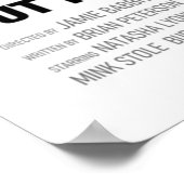 でもチアリーダーミニマル ポスター (角)