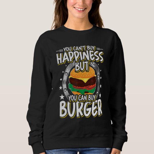 でもバーガ買ー1 スウェットシャツ (正面)