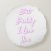「でもパパは大好き」枕 ラウンドクッション (裏面)