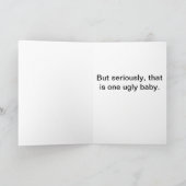 でもマジで醜いベビー。 カード (内部)