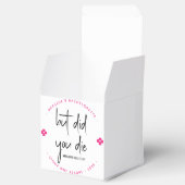 でも二日酔いパーソナライズされたレリーフ、 浮き彫りキット フェイバーボックス (オープン)