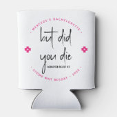 でも二日酔いパーソナライズされたレリーフ、 浮き彫りキット 缶クーラー (裏面)