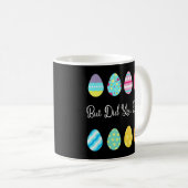 でも可愛いイースターの卵を染めたの コーヒーマグカップ (正面右)