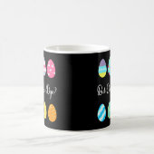 でも可愛いイースターの卵を染めたの コーヒーマグカップ (中央)