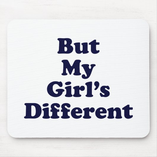 でも彼女は違う マウスパッド (正面)