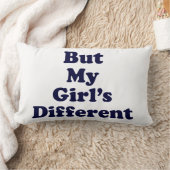 でも彼女は違う ランバークッション (ブランケット)