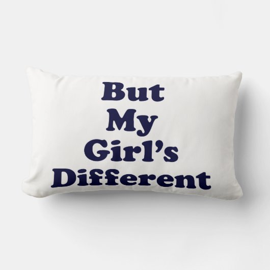 でも彼女は違う ランバークッション (正面)