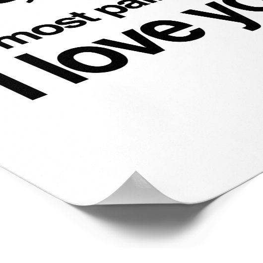 でも愛してる ポスター (角)