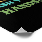 でも手洗いはヴィンテージ ポスター (角)