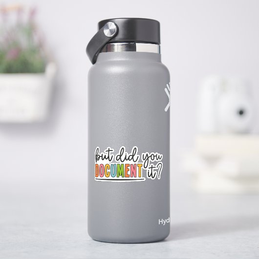 でも書類は？人事管理HR シール (HydroFlask)