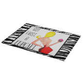 「でも最初に、カップケーキを!」 カッティングボード (角)