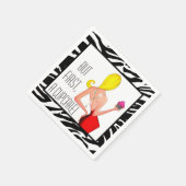 「でも最初に、カップケーキを!」 DIVAカクテルナプキンス スタンダードカクテルナプキン (角)