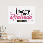 でも最初のメイクアップアーティストルーム ポスター (キッチン)