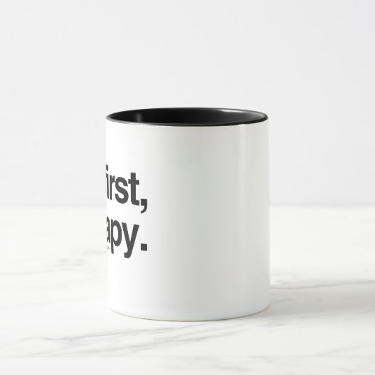 でも最初は… マグカップ (中央)