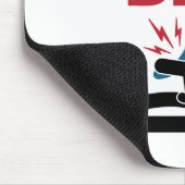 でも死んだおもしろいフィジカルセラピーPT マウスパッド (コーナー)