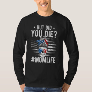 でも死んだのママめちゃくちゃなパンスカルサングラス Tシャツ