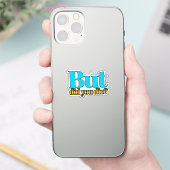 「でも死んだの?」ステッカー シール (スマートフォン)