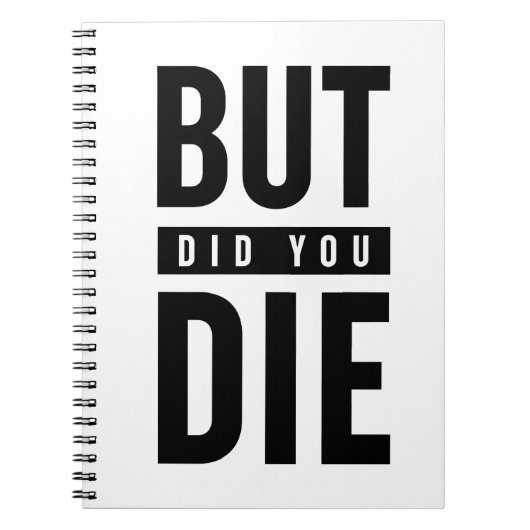 でも死んだの ノートブック (正面)
