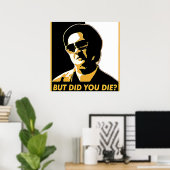 でも死んだの ポスター (ホームオフィス)