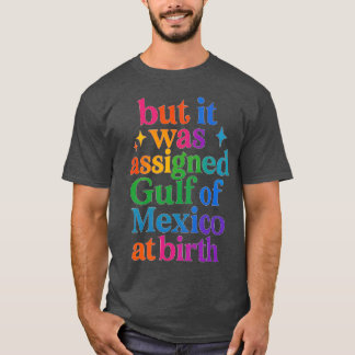 でも生まれた時はメキシコ湾と名付けられたの Tシャツ