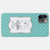 でも私はサモイド犬が可愛い Case-Mate iPhoneケース (裏面(横))