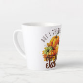 でも私考えは秋が大好き カフェラテマグ (左アングル)