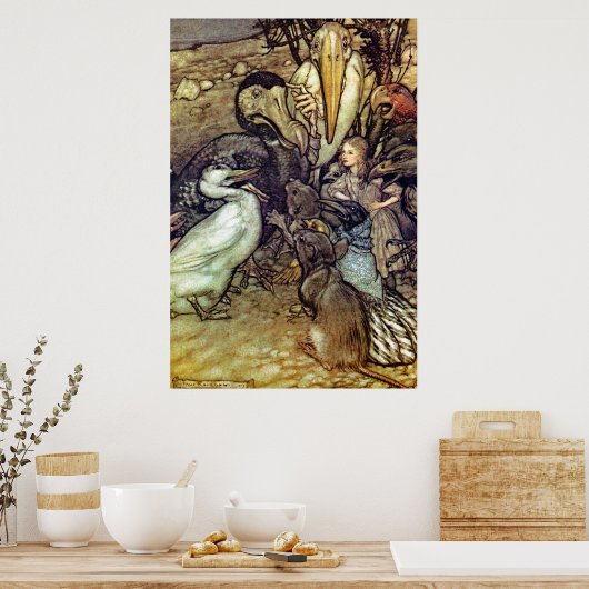 「でも、だれが勝ったの?」 ポスター (キッチン)