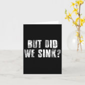 でも、バカみたいに楽しいクルマのキャプテン・バカティは沈没した？ カード (黄色い花)