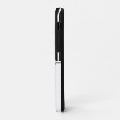 でも、私は可愛いボストン·テリアー(黒)おもしろい犬 Case-Mate iPhoneケース (裏面/左)