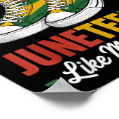 ~でアフリカ系アメリカ人のジュネーブ12世に入る ポスター (角)