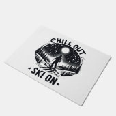 ～でスキーを冷やす ドアマット (アングル)