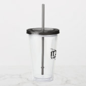 ~でセラピーを正規化する時グランジ間 アクリルタンブラー (右)