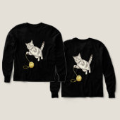 ～でタビーキャットを描いた鉛筆のスケッチ遊 (デザイン 正面＆背面)