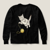 ～でタビーキャットを描いた鉛筆のスケッチ遊 (デザイン背面)