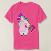 ～で一角獣になる Tシャツ (デザイン正面)