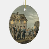 で偶然会うウェリントンおよびBlucher セラミックオーナメント (右)