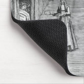 で患者に食糧に役立っている尼僧 マウスパッド (コーナー)