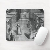 で患者に食糧に役立っている尼僧 マウスパッド (マウス)