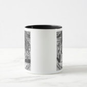 で患者に食糧に役立っている尼僧 マグカップ (中央)