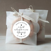 ～で新しい始まりエレガント引用文を迎える ラウンドシール