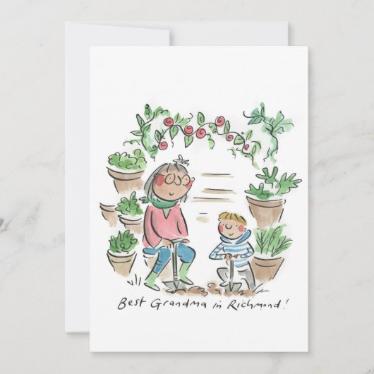 で最高のばあちゃん 招待状 (正面)