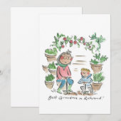 で最高のばあちゃん 招待状 (正面/裏面)