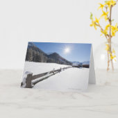 ~で用意したばかりのクロスカント走リースキー カード (黄色い花)