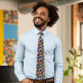 ～で羽をしゃれている付ける ネクタイ