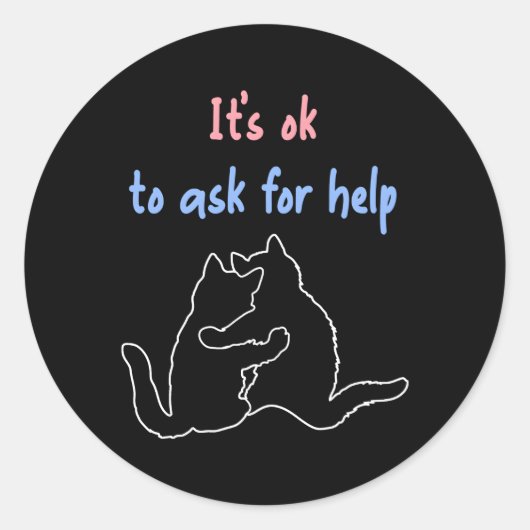 ～で頼よ救済 ラウンドシール (正面)