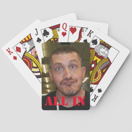 ～で騒ぎ立てる トランプ (裏面)