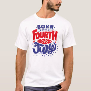 で7月第4生まれて下さい Tシャツ